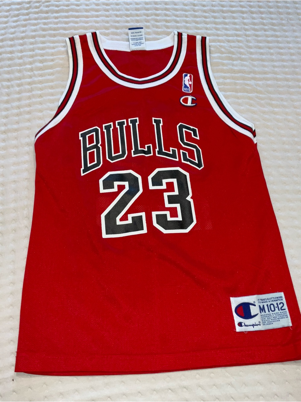 Champion Red Bulls #23 Basketball Jersey